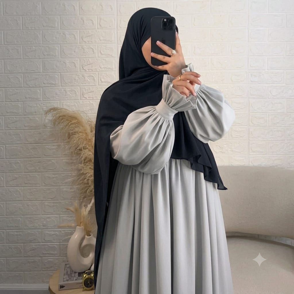 عباية محتشمة وأنيقة